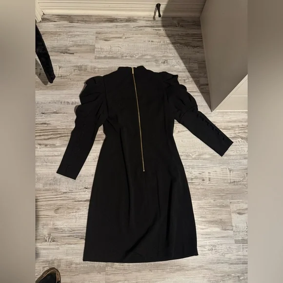 Calvin Klein Black Long Sleeve Dress - Picture 2 of 6